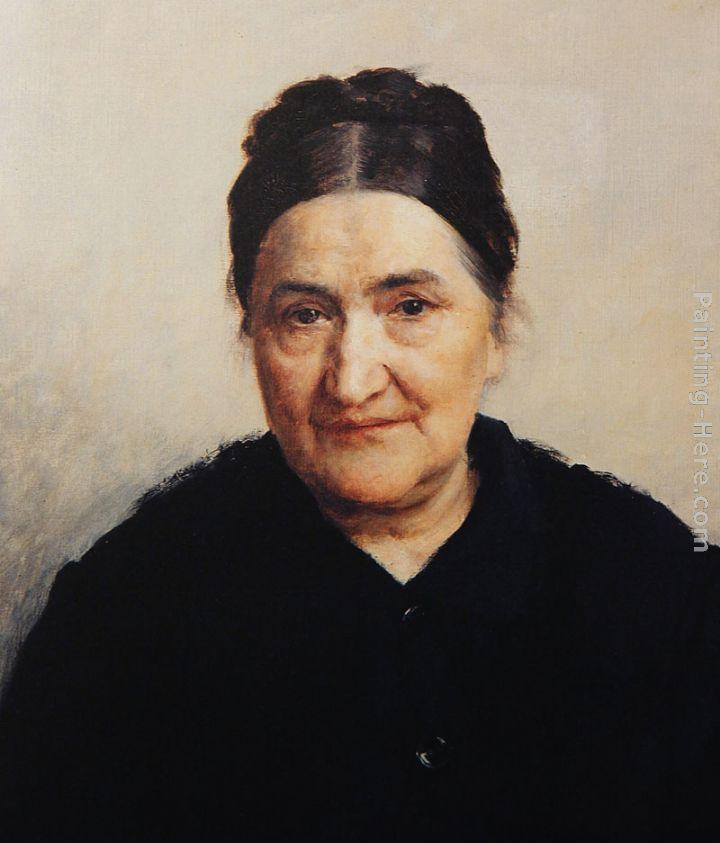 Vlaho Bukovac Portrait of Katarina Bibica